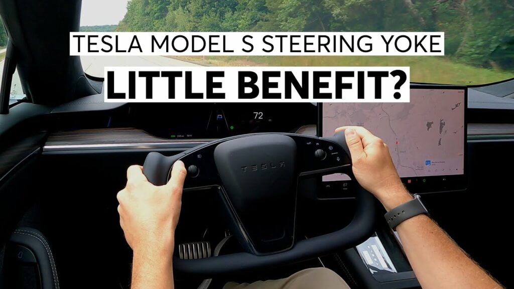 Why We Think Tesla's New Steering Yoke Shows Little Benefit | Consumer Reports 1