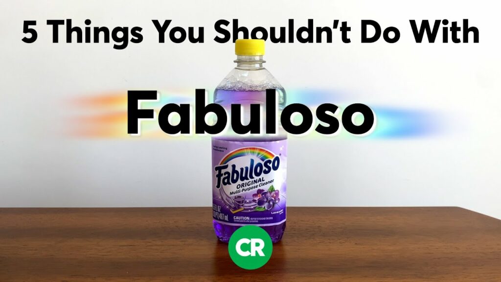 5 Things You Shouldn't Do With Fabuloso | Consumer Reports 1