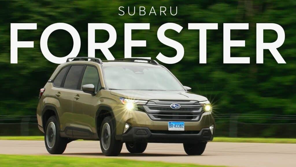 2025 Subaru Forester Early Review | Consumer Reports 1